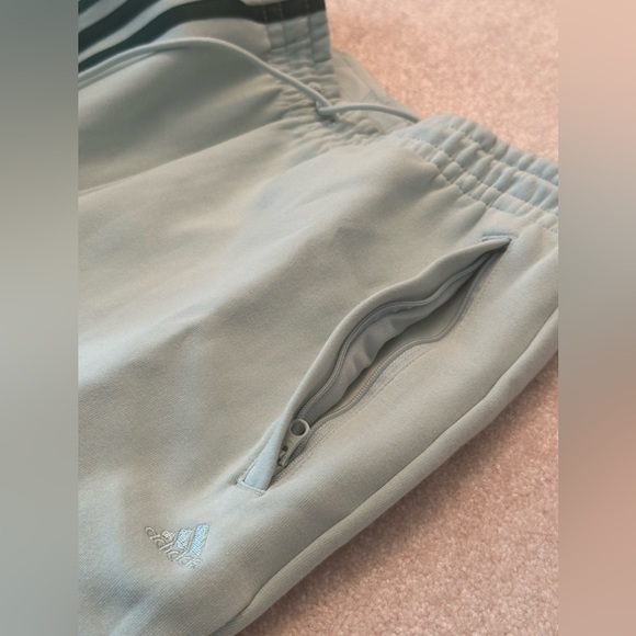 Adidas x Ivy Park - Drip 2 | 3-Stripes Jogger Pants, Green Tint/Dark Green UNISX - Picture 8 of 12